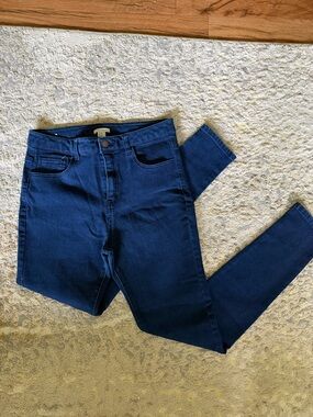 Forever 21 Navy Blue Skinny Jeans